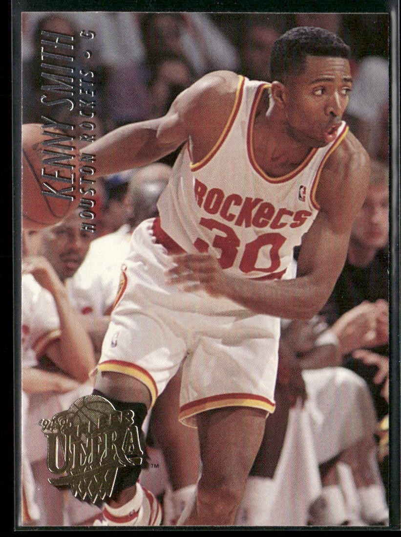Kenny Smith Player Lot Bundle 10 Basketball Cards KS002 Rockets back