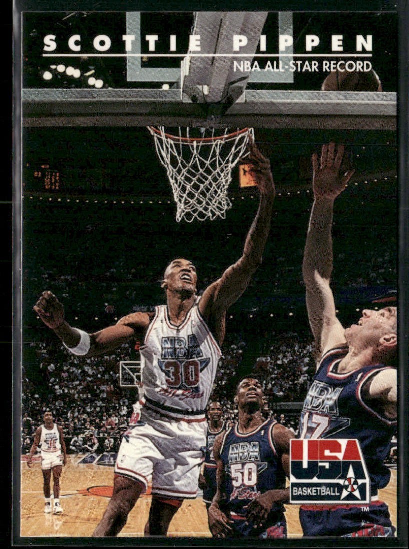 Scottie Pippen Player Lot Bundle 10 Basketball Cards SP001 Chicago Bulls back