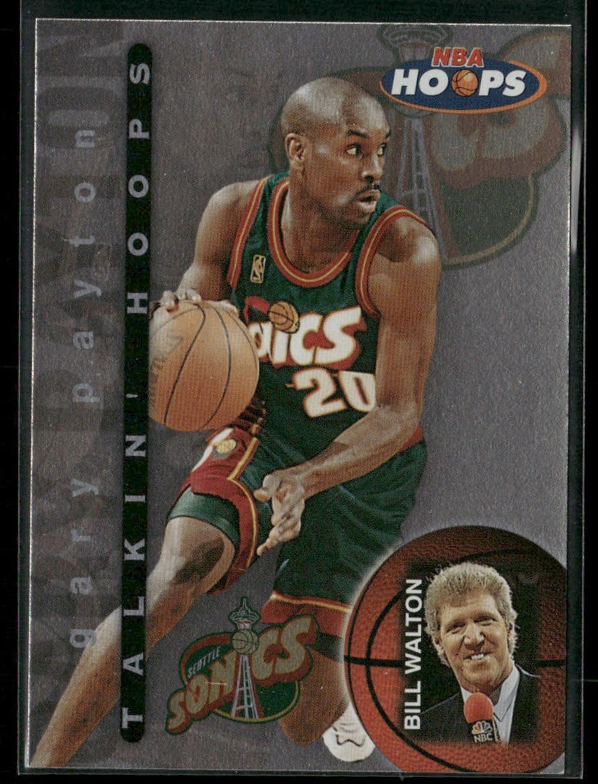 Gary Payton Player Lot Bundle 10 Basketball Cards GP001 Supersonics back