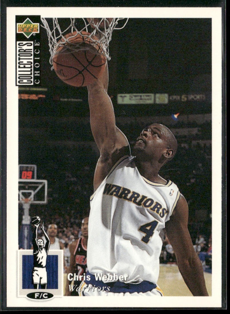 Chris Webber Player Lot Bundle 10 Basketball Cards CW001 Warriors 1 RC back