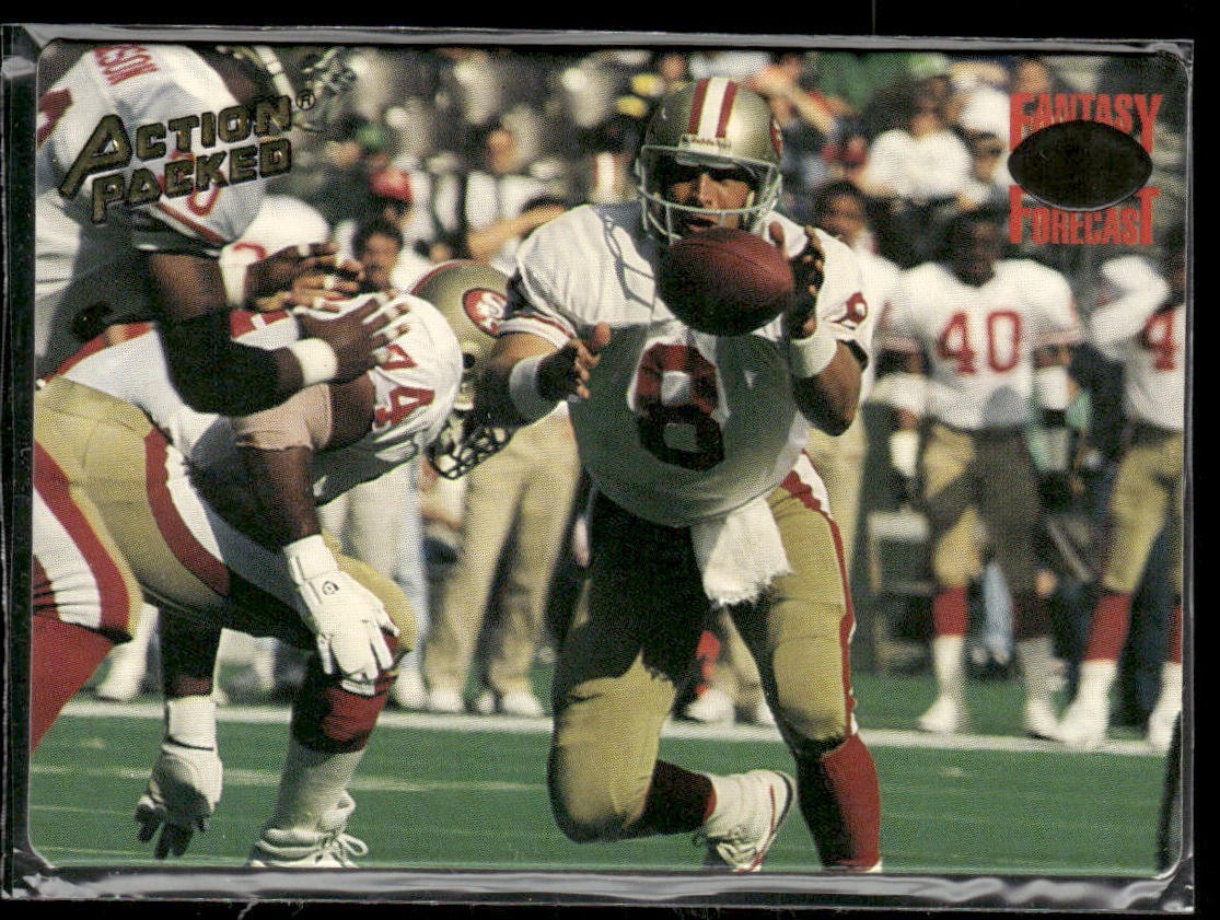 Steve Young Player Lot Bundle 10 Different Football Cards SY008 49ers back