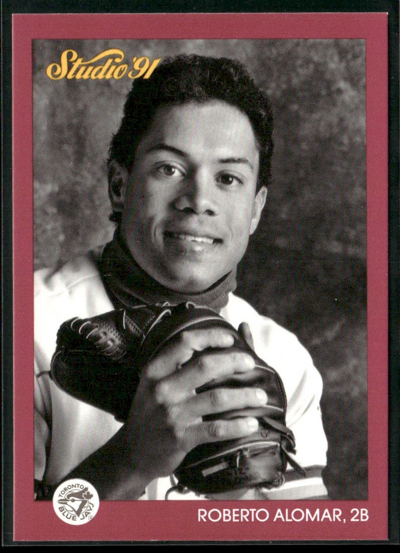 Roberto Alomar Lot Bundle 10 Different Baseball Cards RA001 Blue Jays Padres back