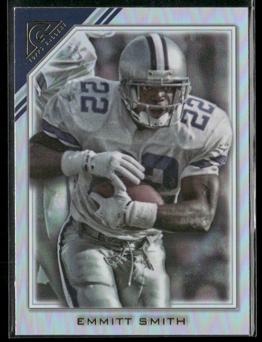 Emmitt Smith Player Lot Bundle 10 Different Football Cards ES001 Cowboys 1 RC back