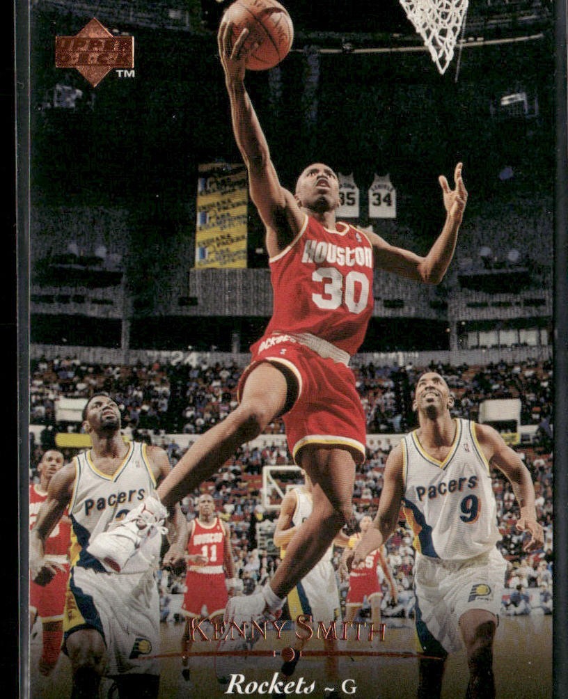 Kenny Smith Player Lot Bundle 10 Basketball Cards KS002 Rockets back