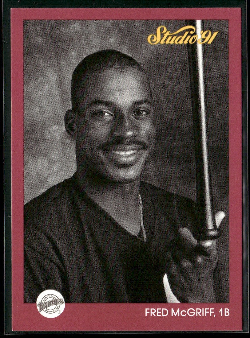 Fred McGriff Player Lot Bundle 10 Different Baseball Cards FM001 Blue Jays back