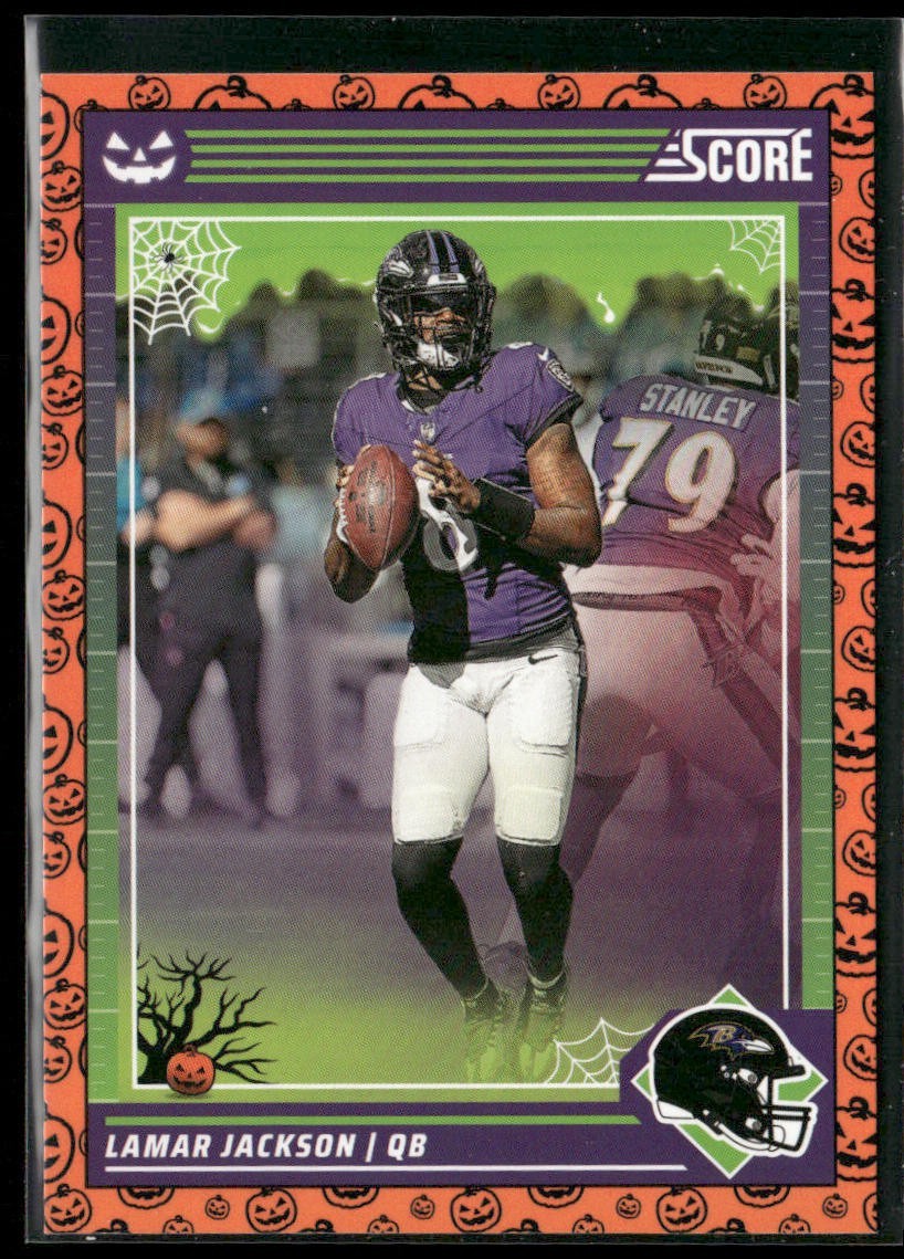 Lamar Jackson Player Lot Bundle 10 Different Football Cards LJ004 Ravens back