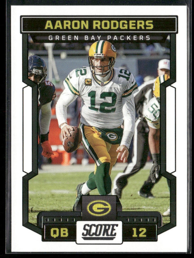 Aaron Rodgers Player Lot Bundle 10 Different Football Cards AR002 Packers Jets back