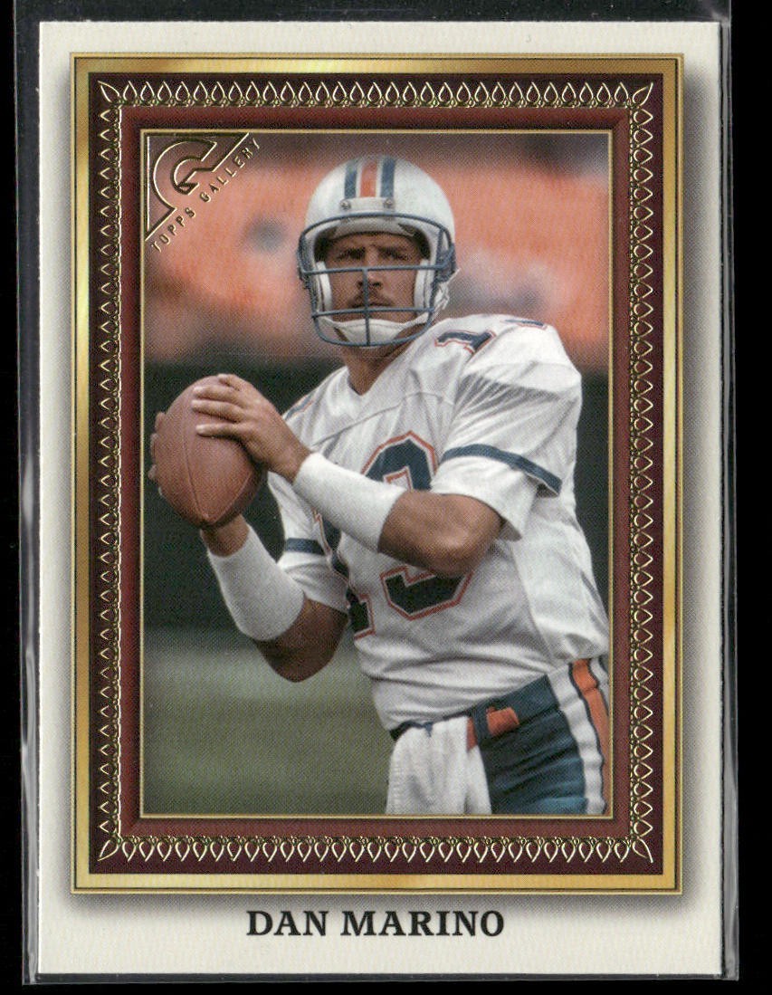 Dan Marino Player Lot Bundle 10 Different Football Cards DM006 Dolphins back