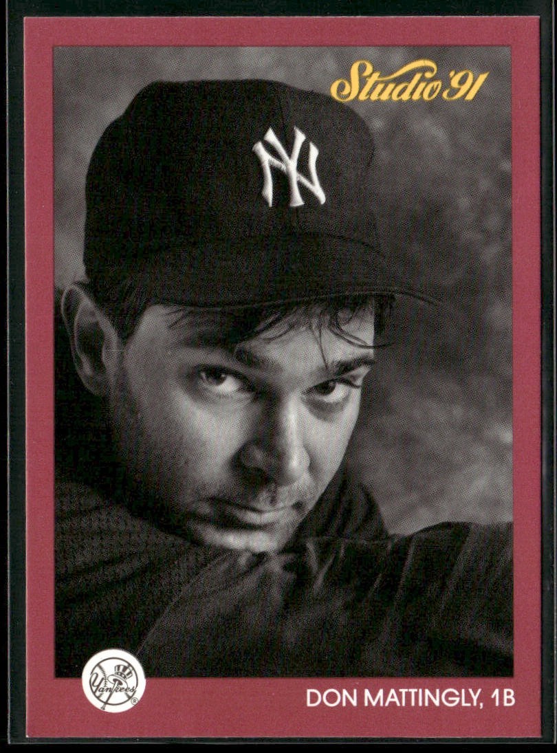 Don Mattingly Player Lot Bundle 10 Different Baseball Cards DM001 Yankees front