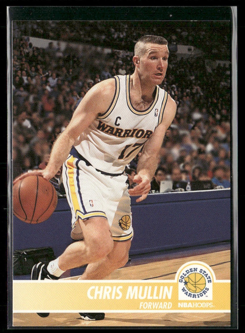 Chris Mullin Player Lot Bundle 10 Basketball Cards CM004 Warriors back