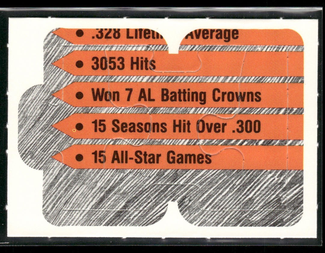 Puzzle Piece Lot Bundle 10 Different Baseball Cards P007 back