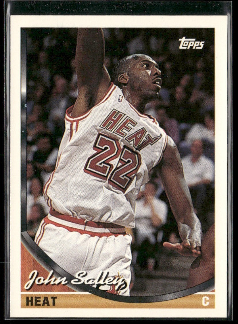 John Salley Player Lot Bundle 10 Basketball Cards JS003 Heat Pistons front