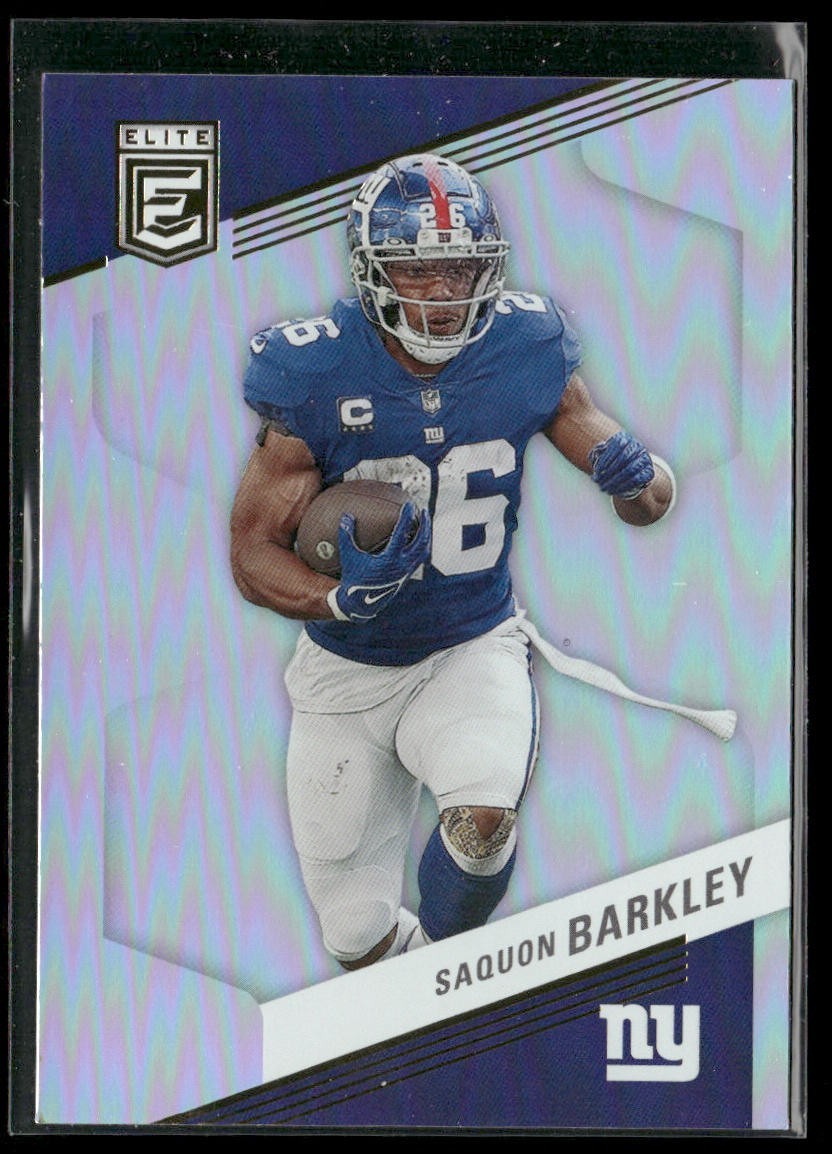 Saquon Barkley Player Lot Bundle 10 Different Football Cards SB003 Giants back