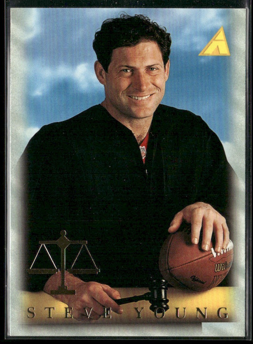 Steve Young Player Lot Bundle 10 Different Football Cards SY007 49ers back
