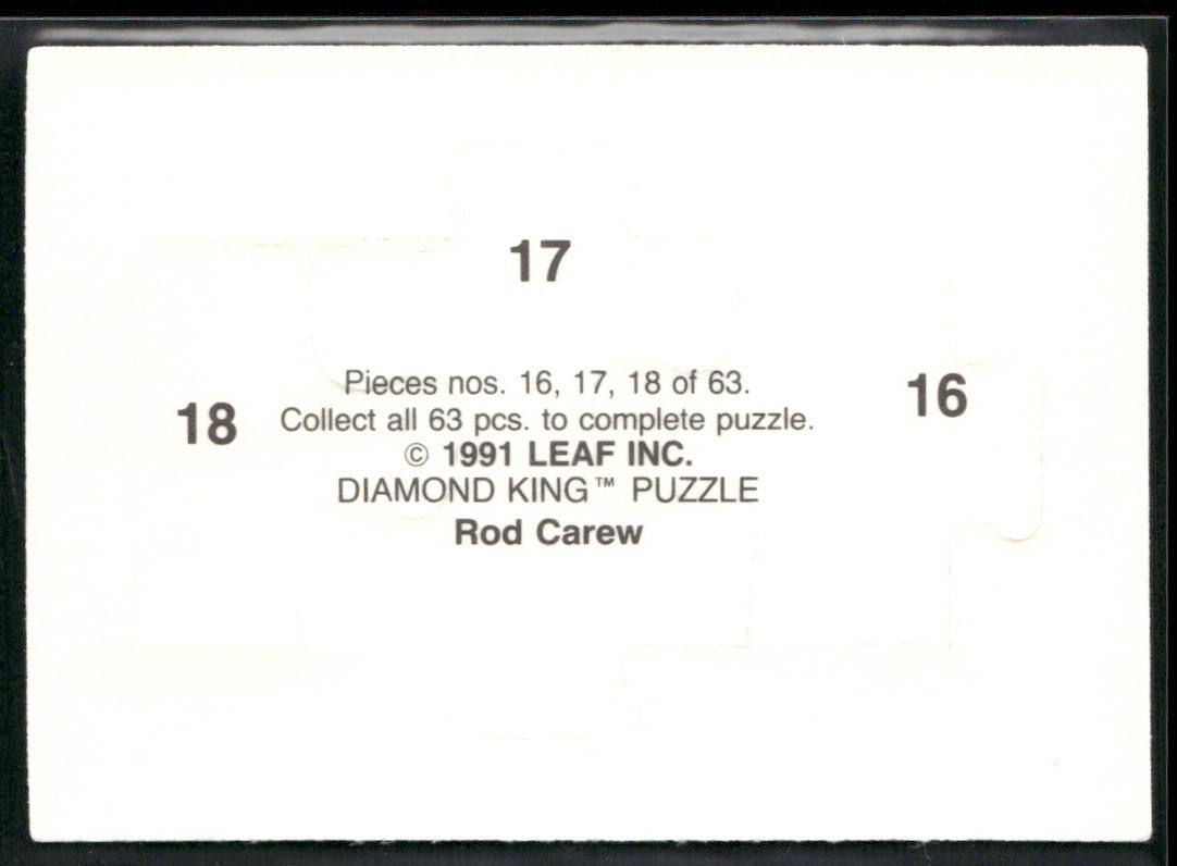 Puzzle Piece Lot Bundle 10 Different Baseball Cards P013 back