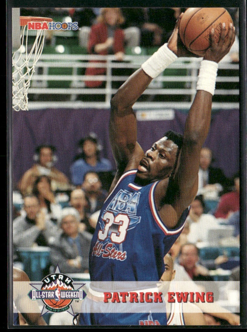 Patrick Ewing Player Lot Bundle 10 Basketball Cards PE006 New York Knicks back