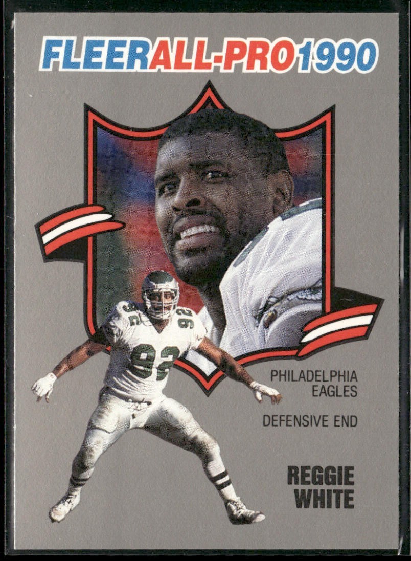 Reggie White Player Lot Bundle 10 Different Football Cards RW006 Eagles Packers back
