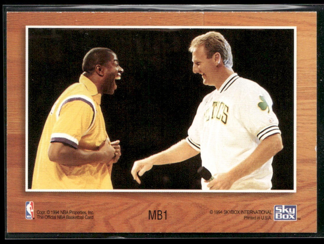 Larry Bird Player Lot Bundle 10 Basketball Cards LB001 Celtics back