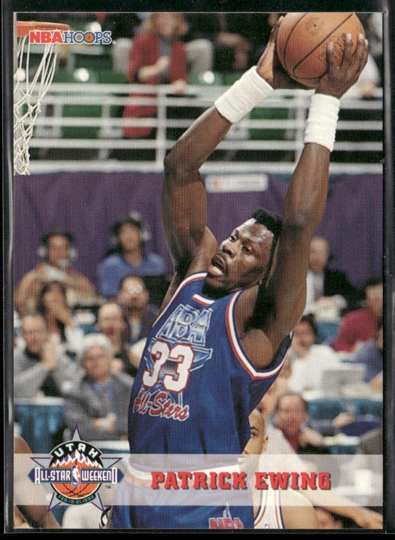 Patrick Ewing Player Lot Bundle 10 Basketball Cards PE005 New York Knicks back
