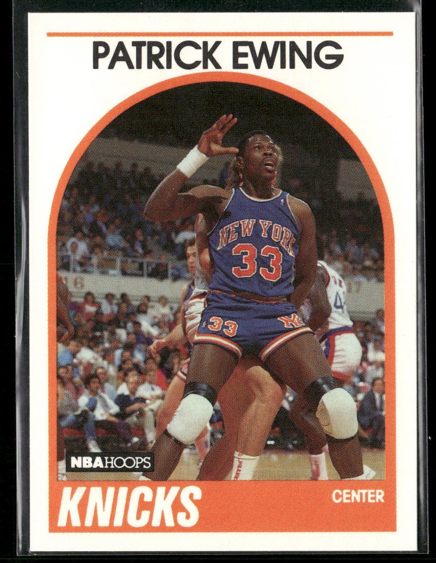 Patrick Ewing Player Lot Bundle 10 Basketball Cards PE002 New York Knicks back