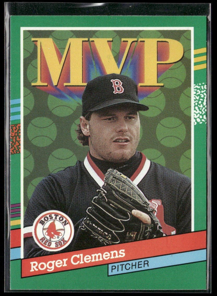 Roger Clemens Lot Bundle 10 Different Baseball Cards RC003 Red Sox Yankees front