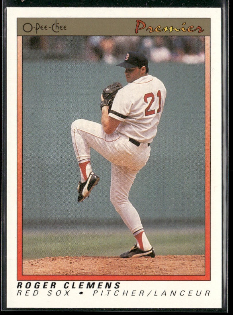 Roger Clemens Lot Bundle 10 Different Baseball Cards RC003 Red Sox Yankees back