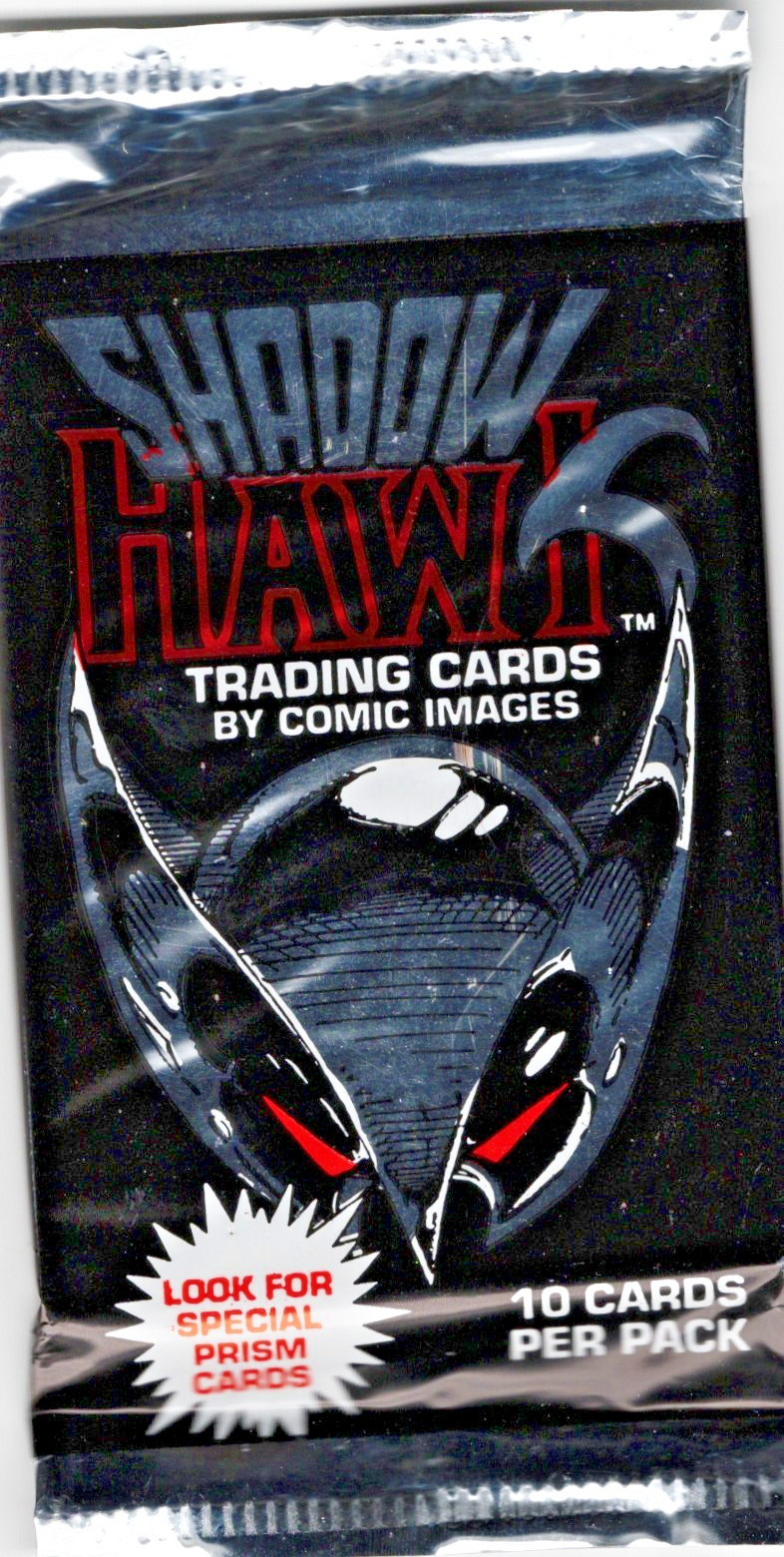 1992 Comic Images Shadow Hawk Sealed Pack | Prism Chase front