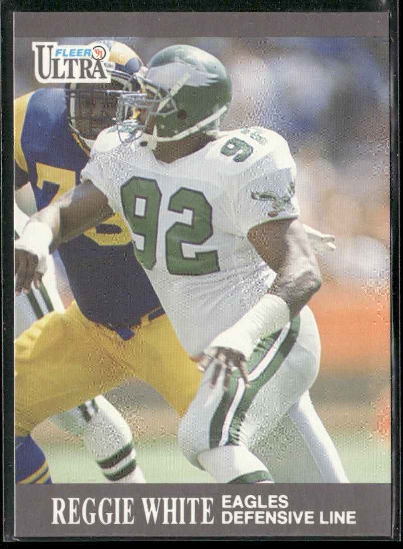 Reggie White Player Lot Bundle 10 Different Football Cards RW004 Eagles Packers back