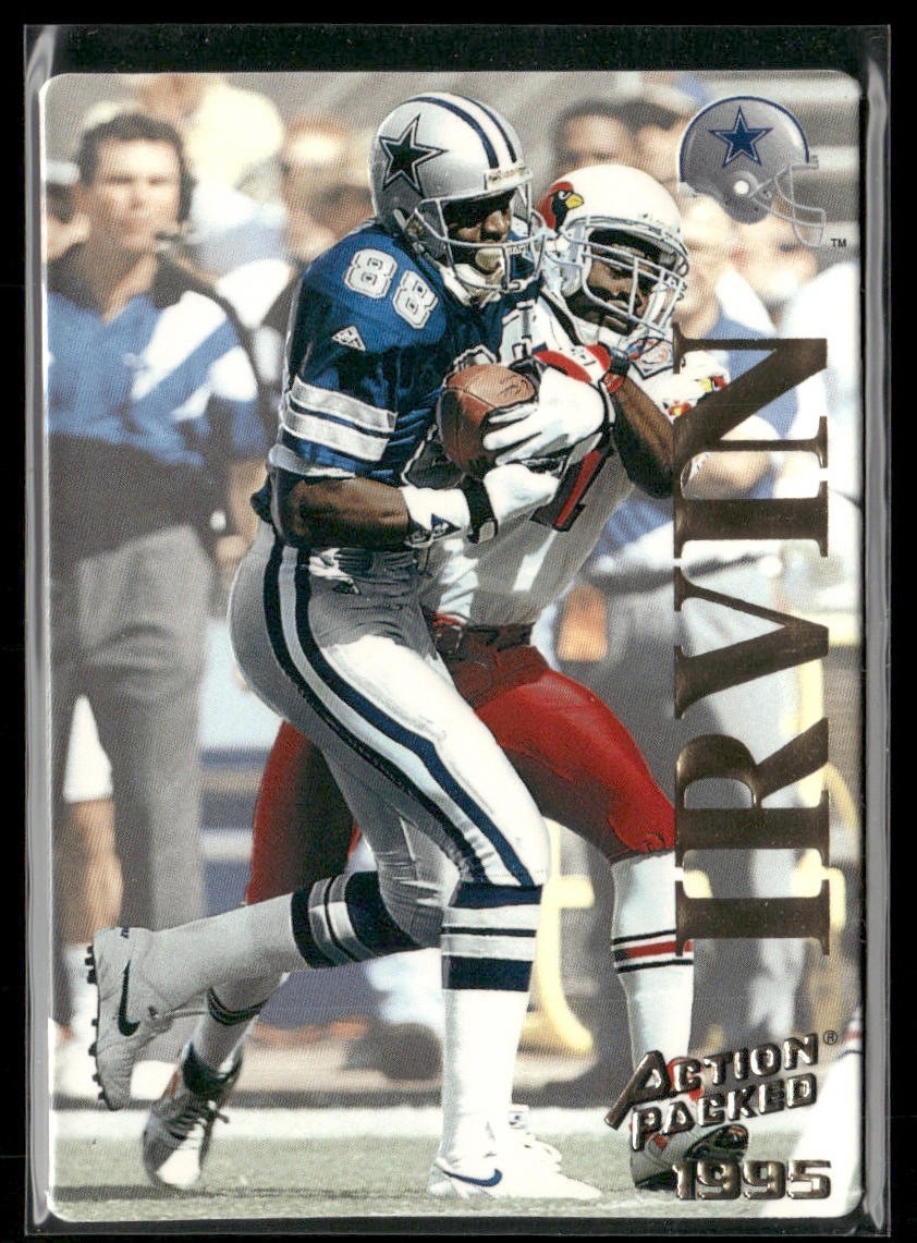 Michael Irvin Player Lot Bundle 10 Different Football Cards MI008 Cowboys back