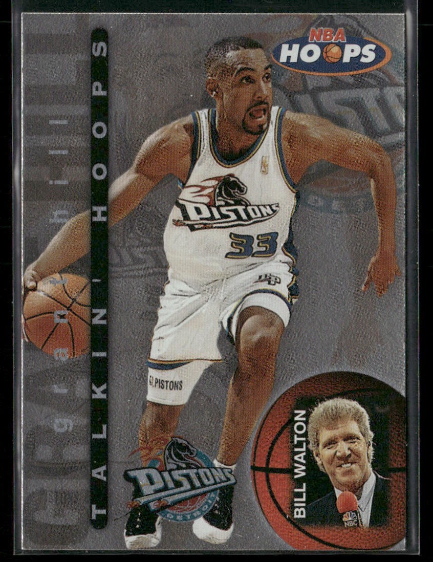 Grant Hill Player Lot Bundle 10 Basketball Cards GH002 Pistons 1 RC back