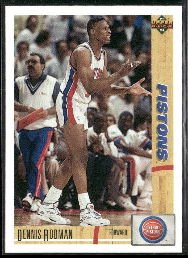 Dennis Rodman Player Lot Bundle 10 Basketball Cards DR002 Spurs Pistons Bulls back