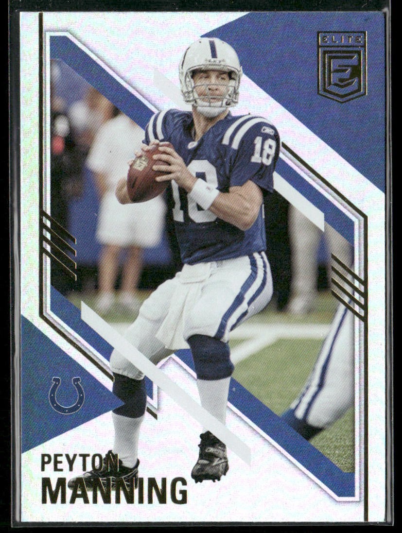 Peyton Manning Player Lot Bundle 10 Different Football Cards PM002 Colts back