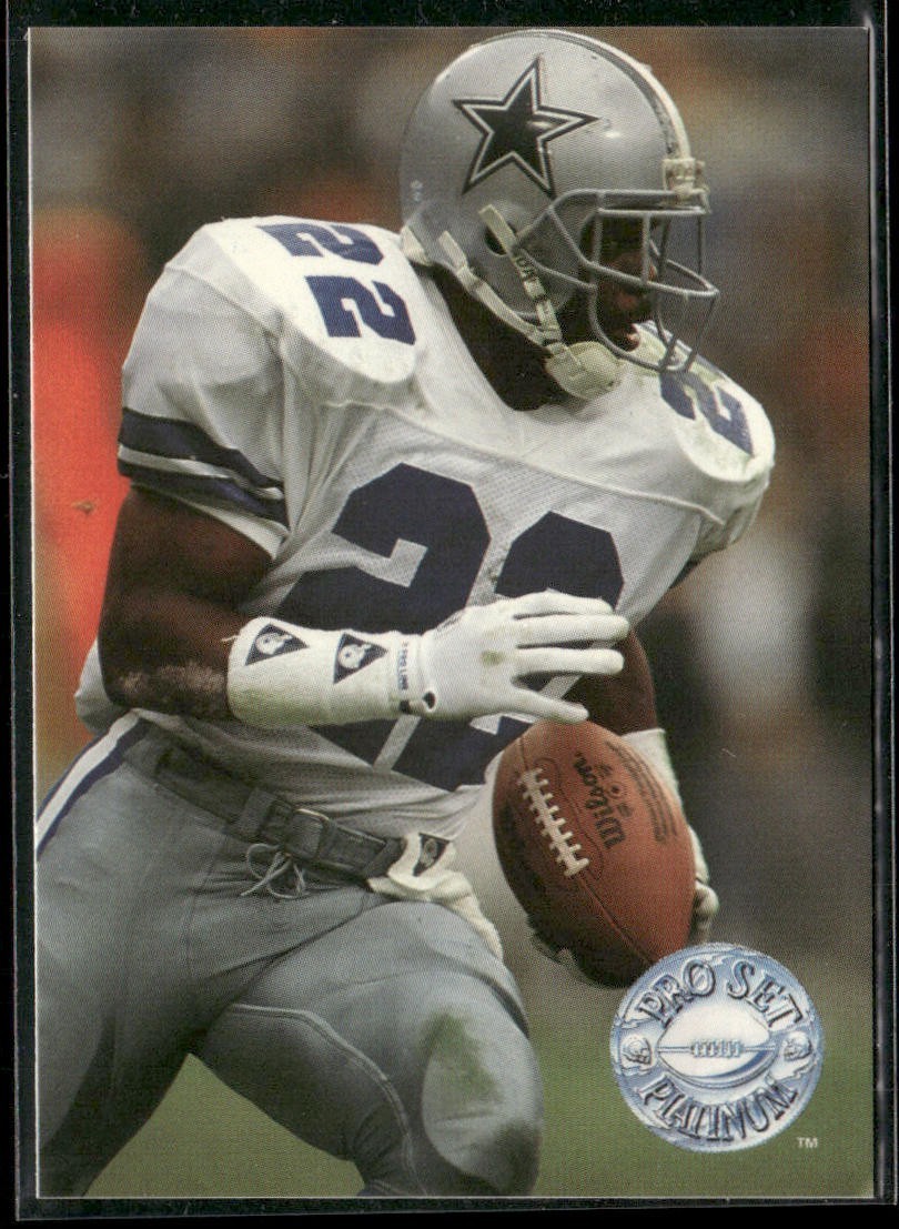 Emmitt Smith Player Lot Bundle 10 Different Football Cards ES003 Cowboys back