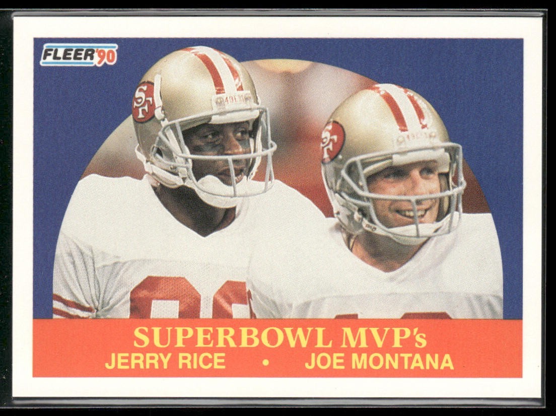 Jerry Rice Player Lot Bundle 10 Different Football Cards JR001 49ers front