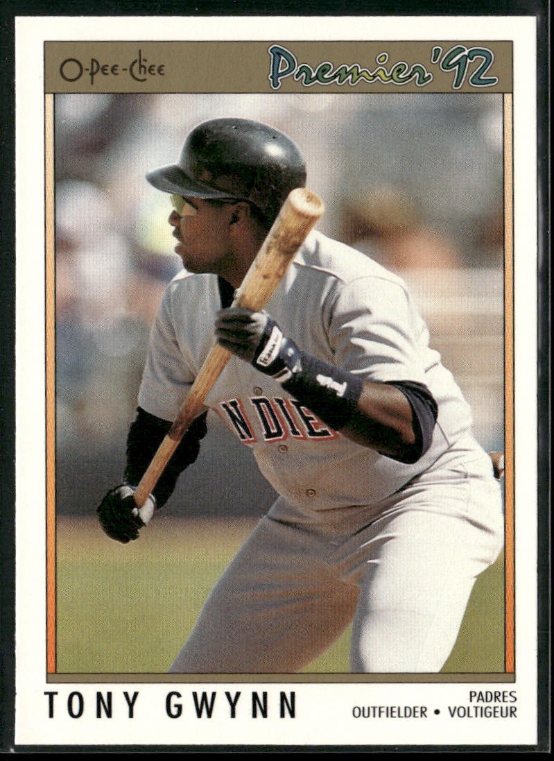 Tony Gwynn Lot Bundle 10 Different Baseball Cards TG001 Padres back