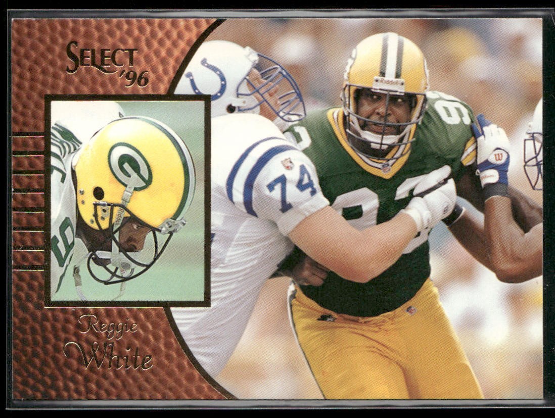 Reggie White Player Lot Bundle 10 Different Football Cards RW003 Eagles Packers back