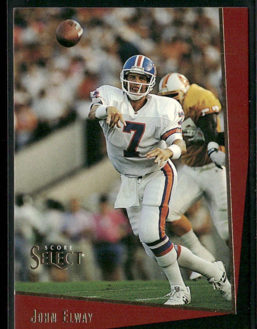 John Elway Player Lot Bundle 10 Different Football Cards JE007 Broncos back