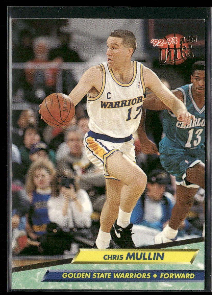 Chris Mullin Player Lot Bundle 10 Basketball Cards CM002 Warriors back
