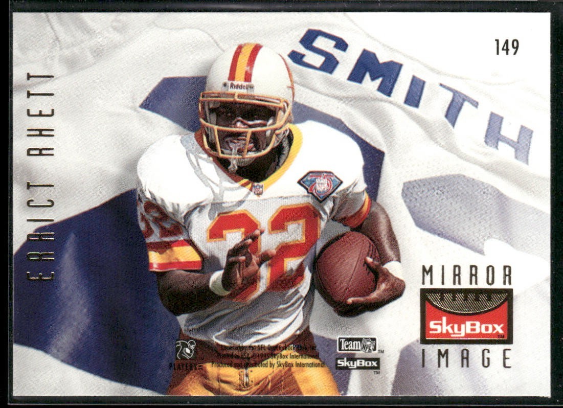 Emmitt Smith Player Lot Bundle 10 Different Football Cards ES002 Cowboys back