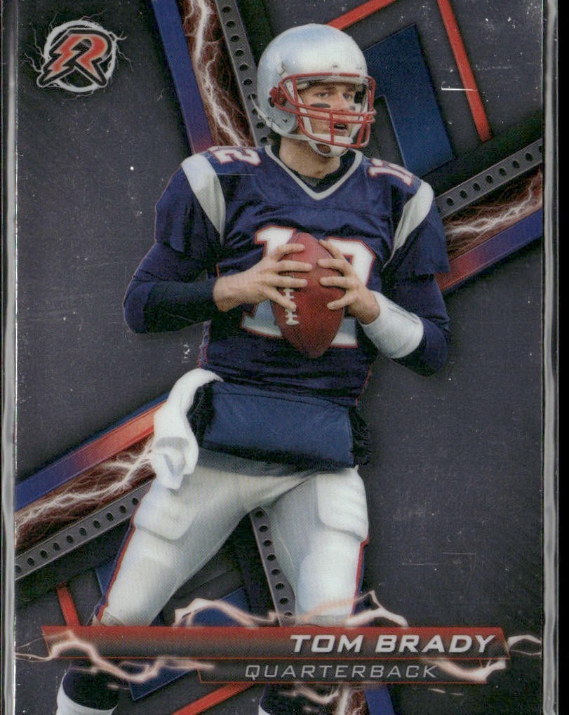 Tom Brady Player Lot Bundle 10 Different Football Cards TB001 Patriots back