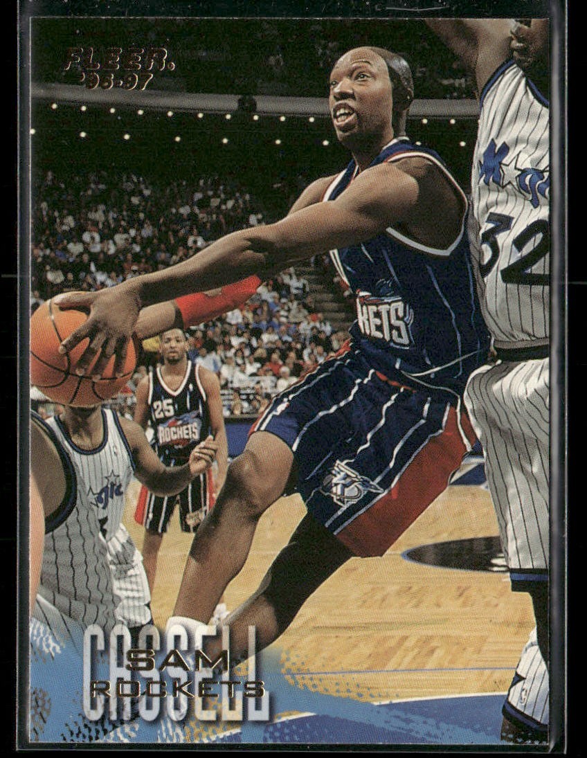 Sam Cassell Player Lot Bundle 10 Basketball Cards SC001 Rockets Nets 1 RC back