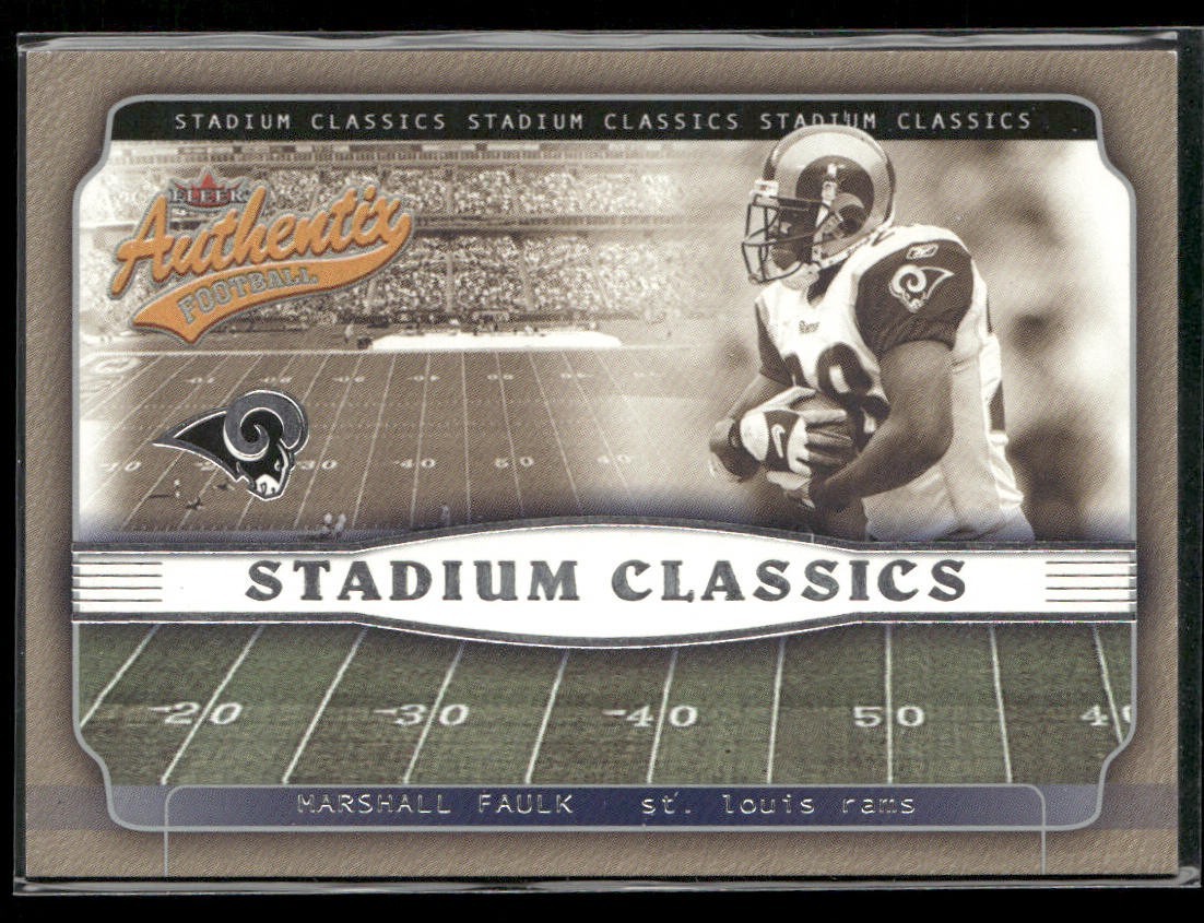 Marshall Faulk Player Lot Bundle 10 Different Football Cards MF001 Colts Rams back