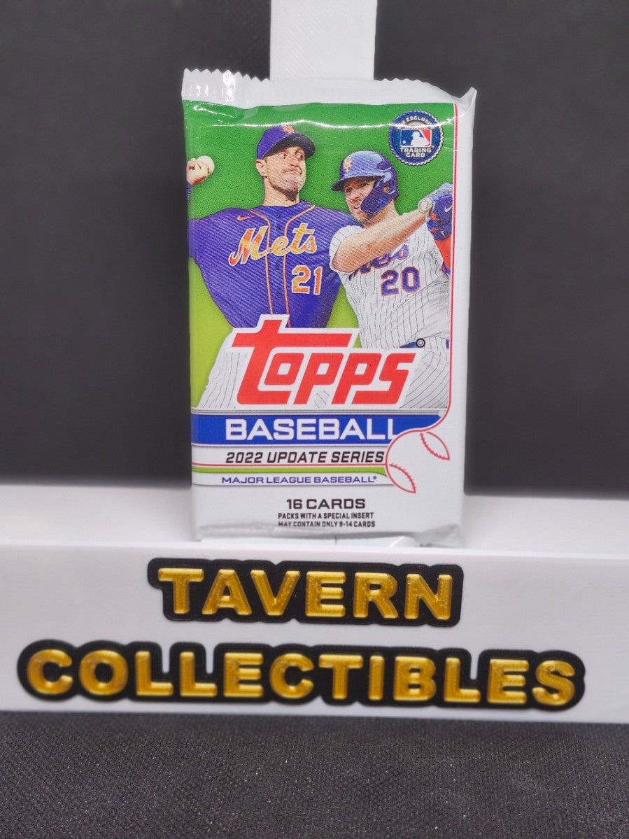 2022 Topps Baseball Update Series-Retail Factory Sealed Pack-16 Cards front