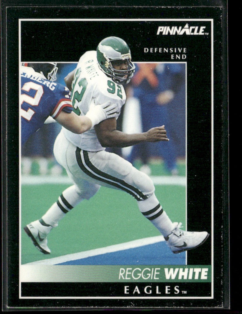 Reggie White Player Lot Bundle 10 Different Football Cards RW002 Eagles Packers back