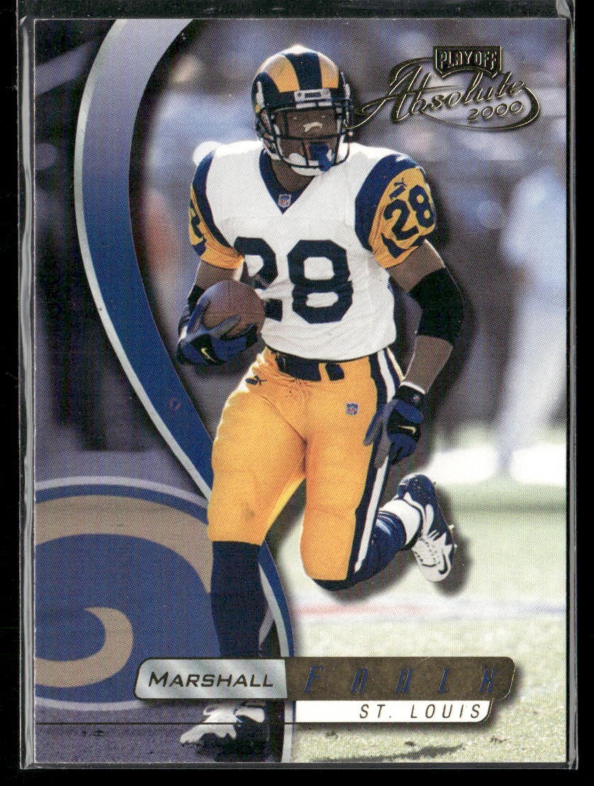 Marshall Faulk Player Lot Bundle 10 Different Football Cards MF001 Colts Rams back