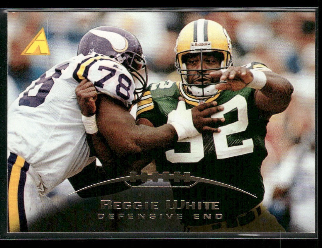 Reggie White Player Lot Bundle 10 Different Football Cards RW003 Eagles Packers back