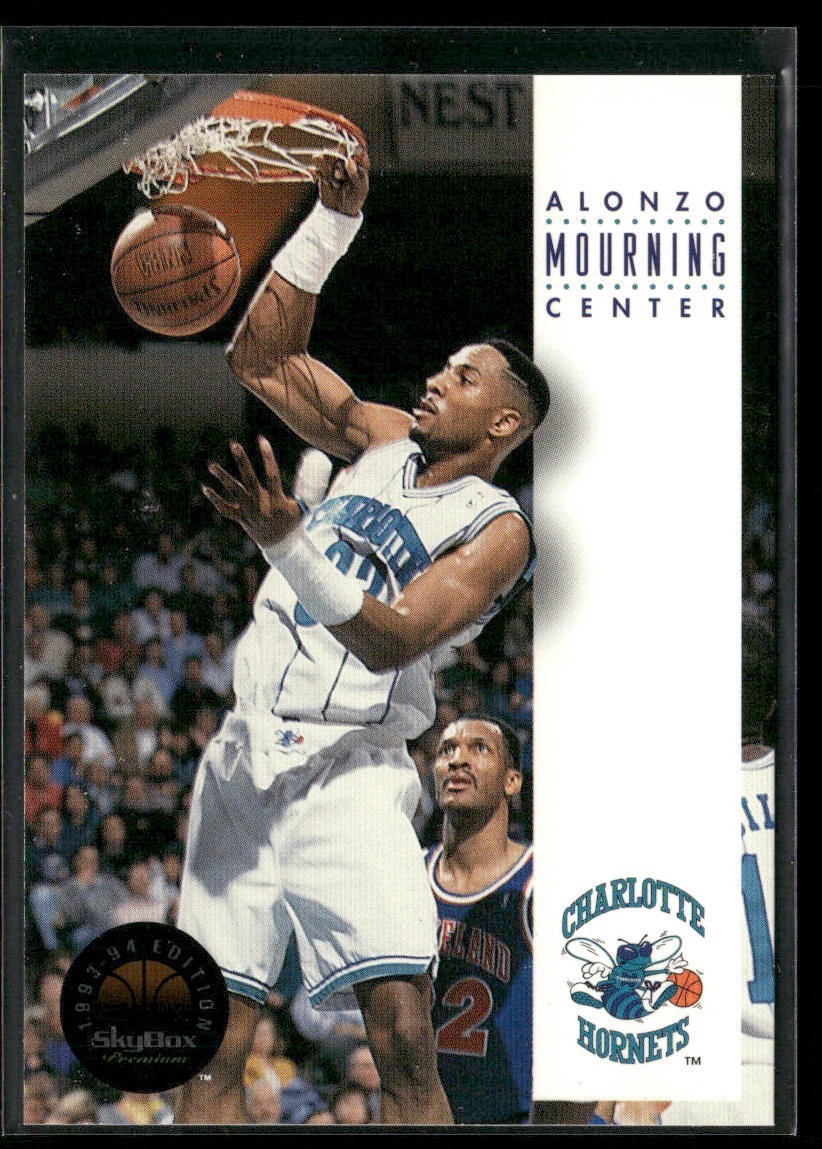 Alonzo Mourning Player Lot Bundle 10 Different Basketball Cards AM005 Heat back