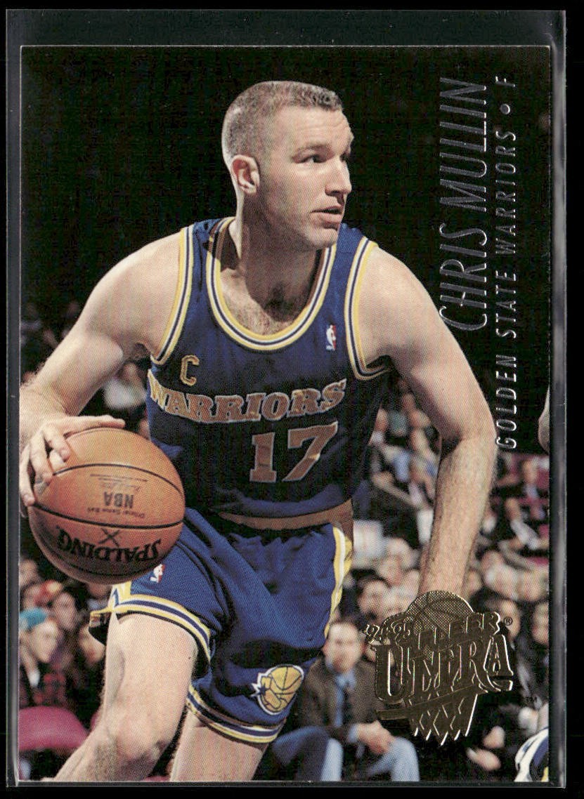 Chris Mullin Player Lot Bundle 10 Basketball Cards CM003 Warriors back