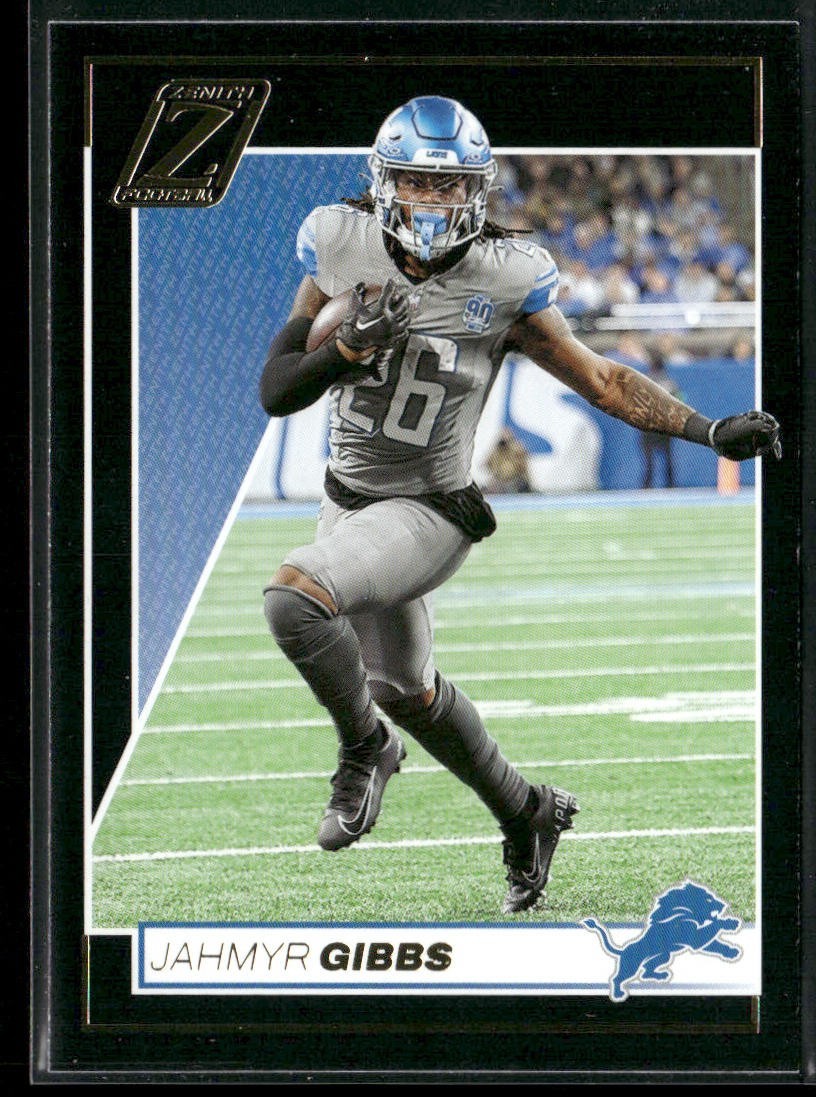 Jahmyr Gibbs Player Lot Bundle 10 Different Football Cards JG001 Lions 6 RC back