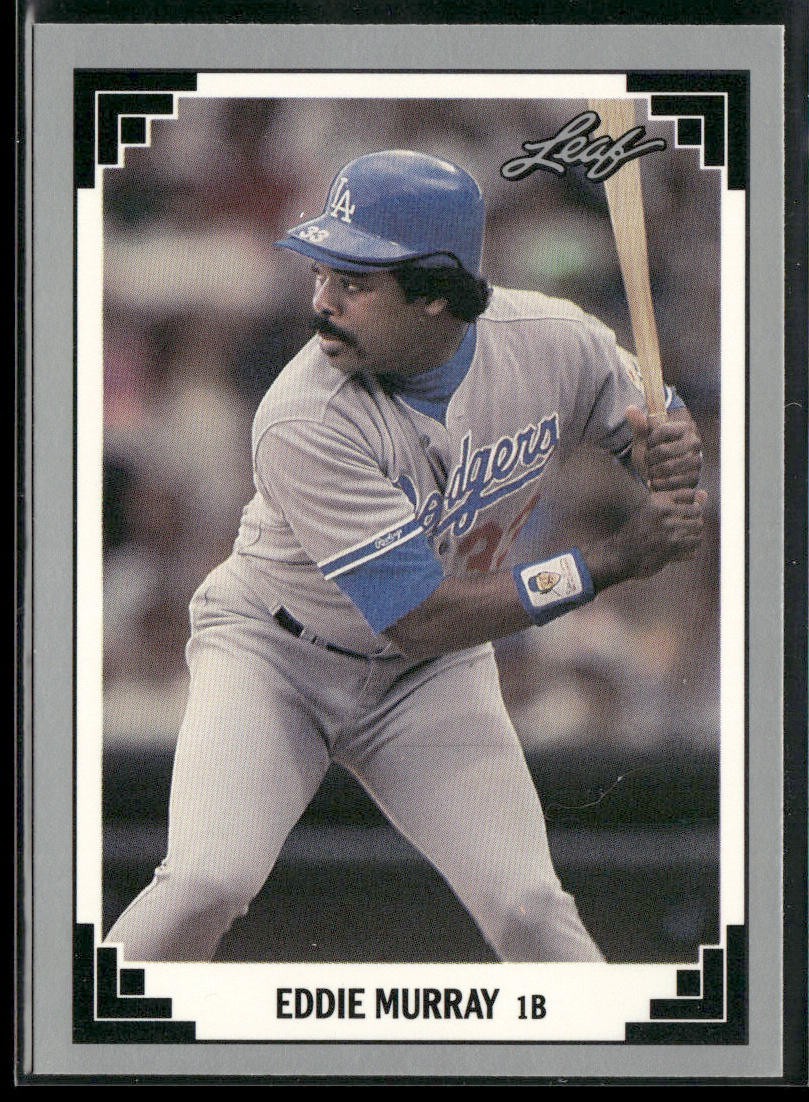 Eddie Murray Player Lot Bundle 10 Different Baseball Cards EM001 Orioles Mets back